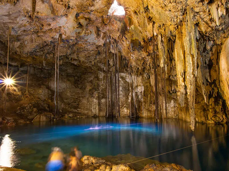 Caverna cristalina en el Gran Cenote